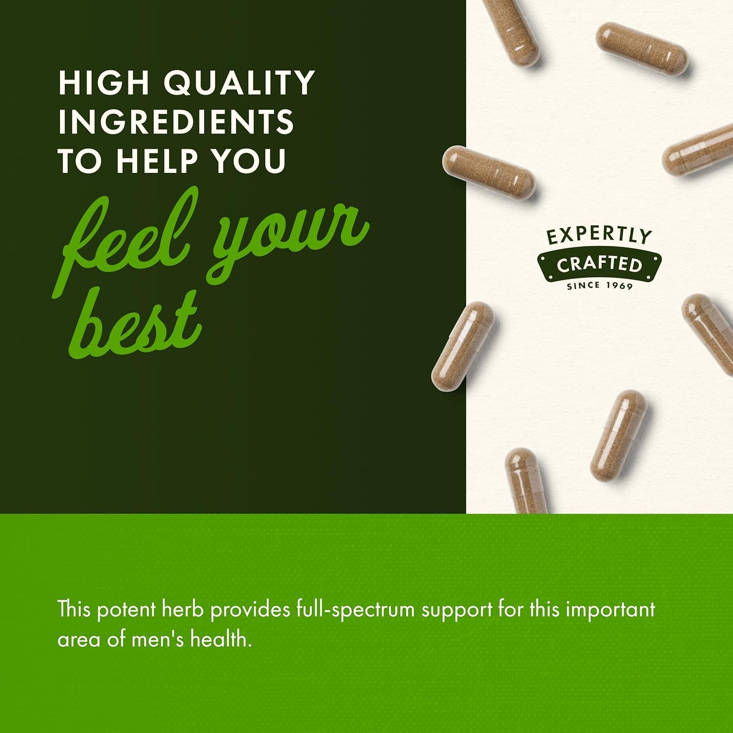 Saw Palmetto - Herbal Supplement Promoting Male Prostate Health Support - Natural Hair Supplement & Urinary Health Support - 540 Mg 250 Capsules